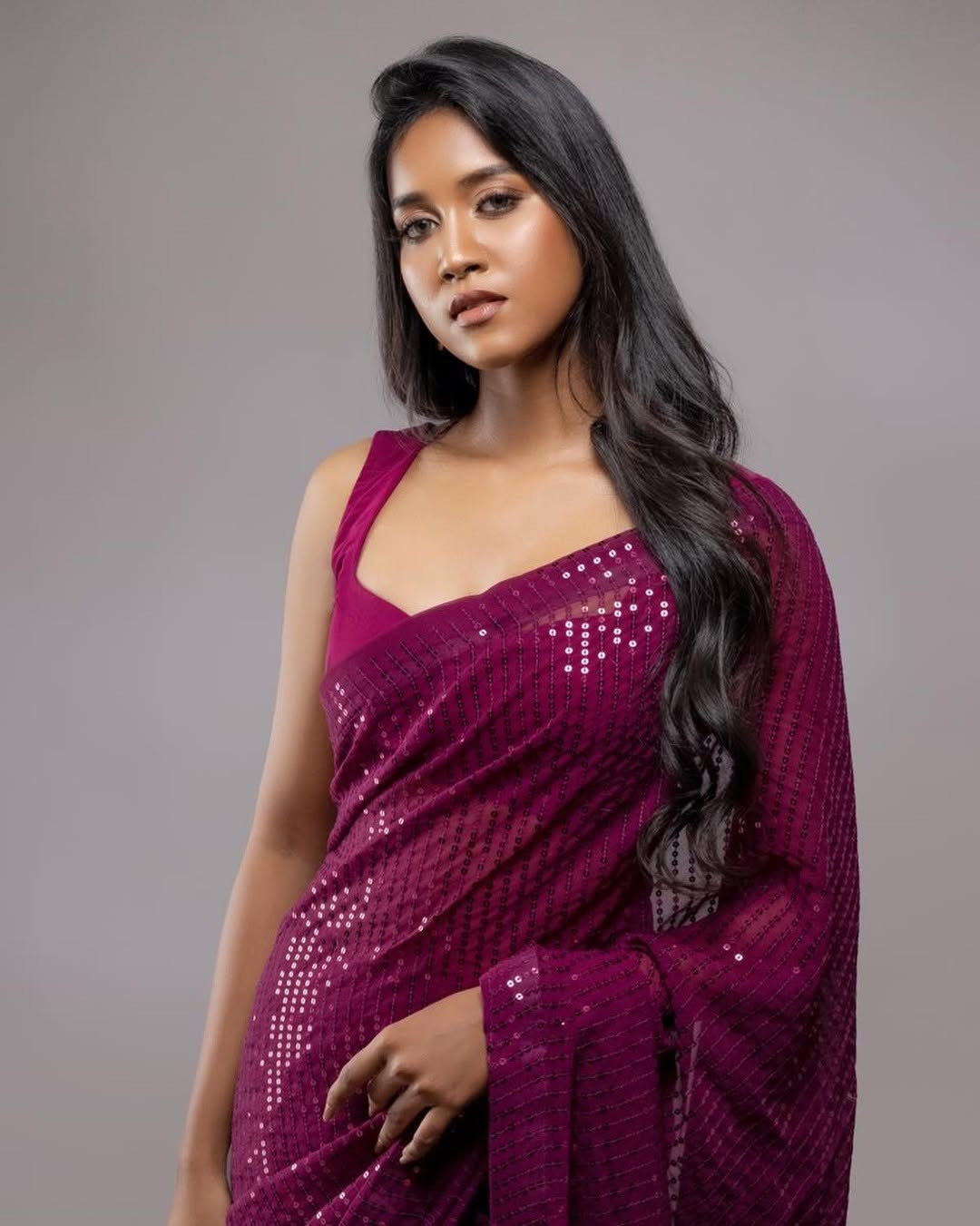 Cocktail saree