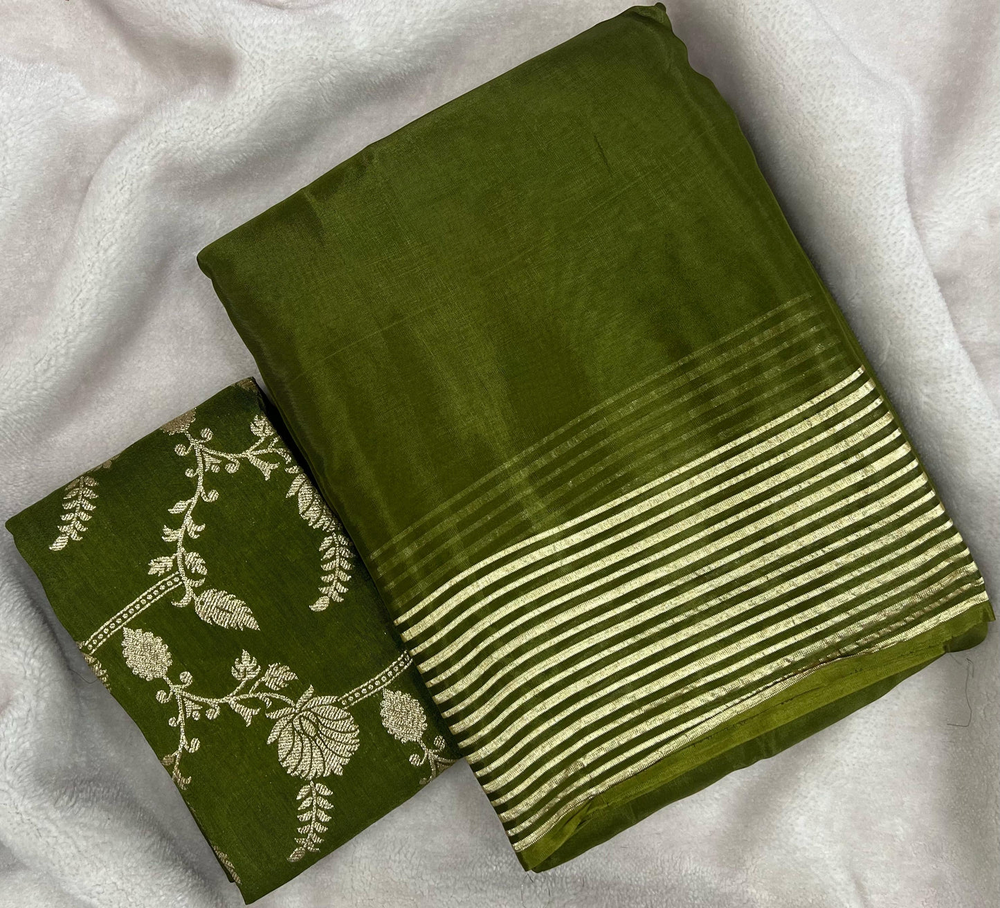 CS1001-Crepe silk saree